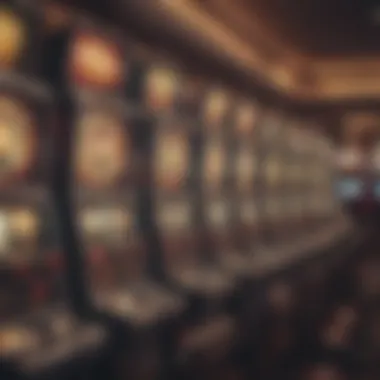 Historical evolution of slot machines visual representation