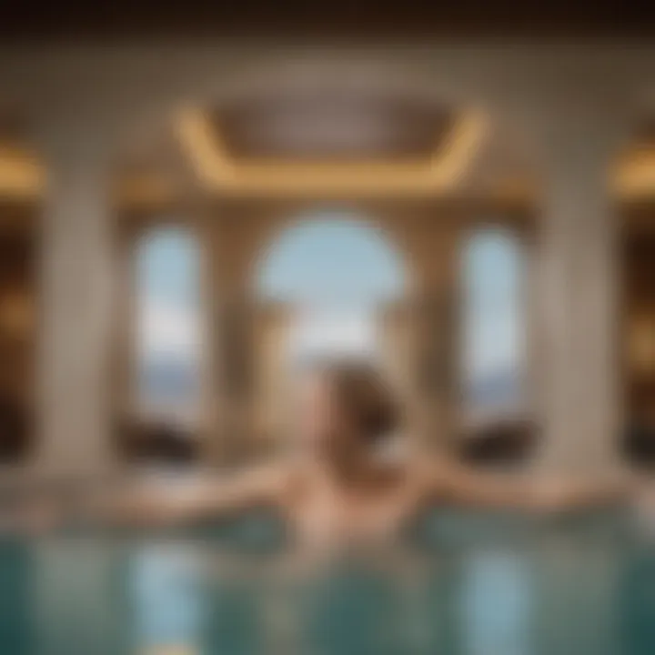 Relaxing spa experience at a Caesars hotel