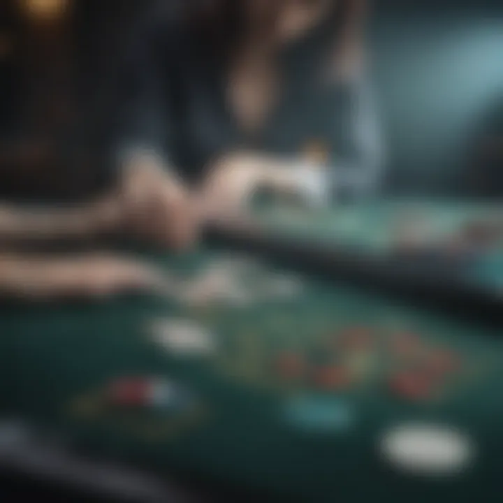 Double Exposure Blackjack table layout