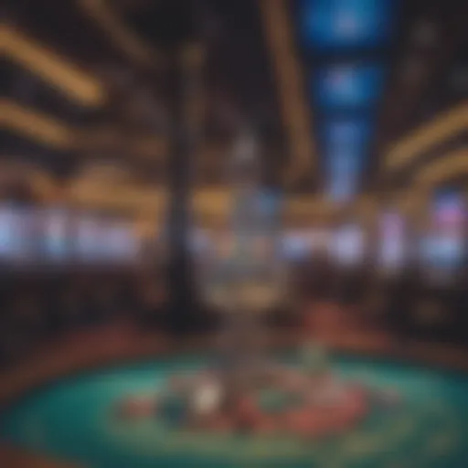 FanDuel Casino gaming floor showcasing vibrant atmosphere