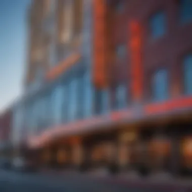 Exterior view of Hard Rock Atlantic City showcasing vibrant architecture