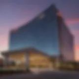 Luxurious exterior view of Borgata Hotel Casino and Spa