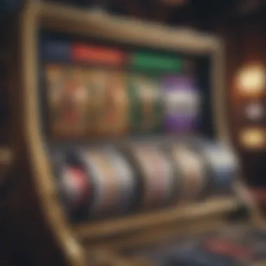 Detailed view of the Mighty Cash slot game interface