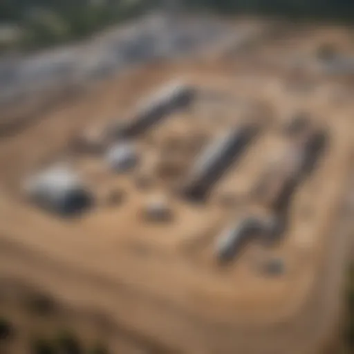 Aerial view of the Wilton Rancheria Casino construction site