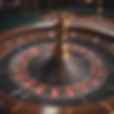 High-Stakes Roulette Wheel High-stakes roulette wheel, showcasing the thrill of the game