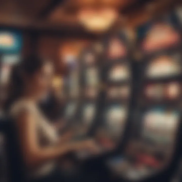 An engaging scene of players enjoying slots at Soboba Casino