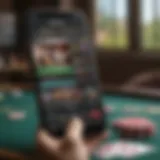 Overview of the WSOP Real Money App interface